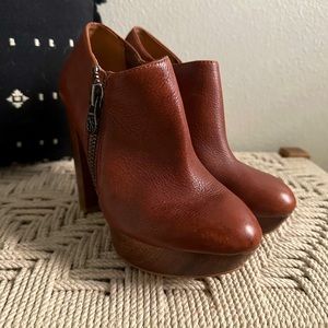 Guess platform booties
